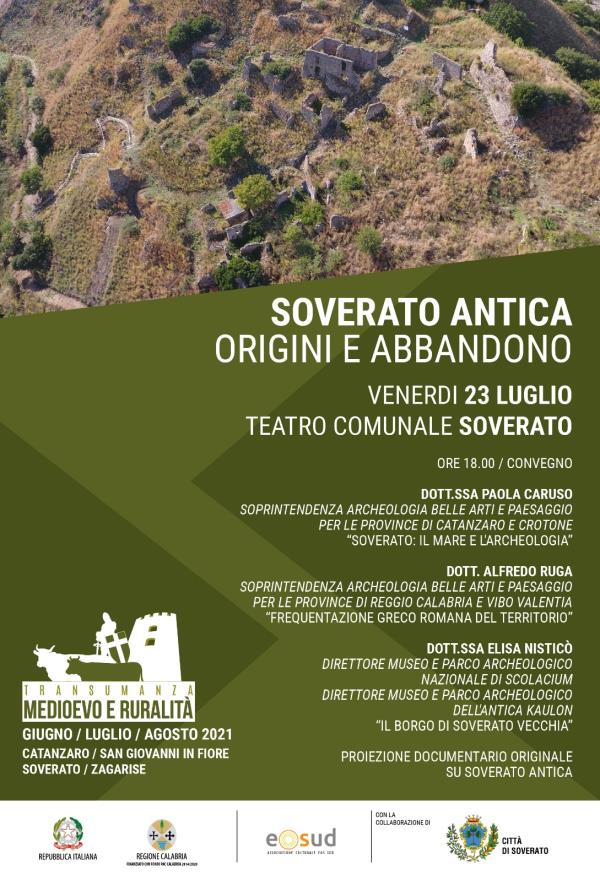 images Progetto “Transumanza. Medioevo e ruralità”: doppio incontro venerdì e domenica a Soverato  tra storia e arte sul borgo antico e Antonello Gagini