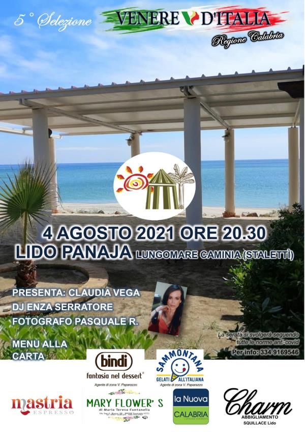 images Venere d'Italia 2021. Tappa a Caminia di Stalettì