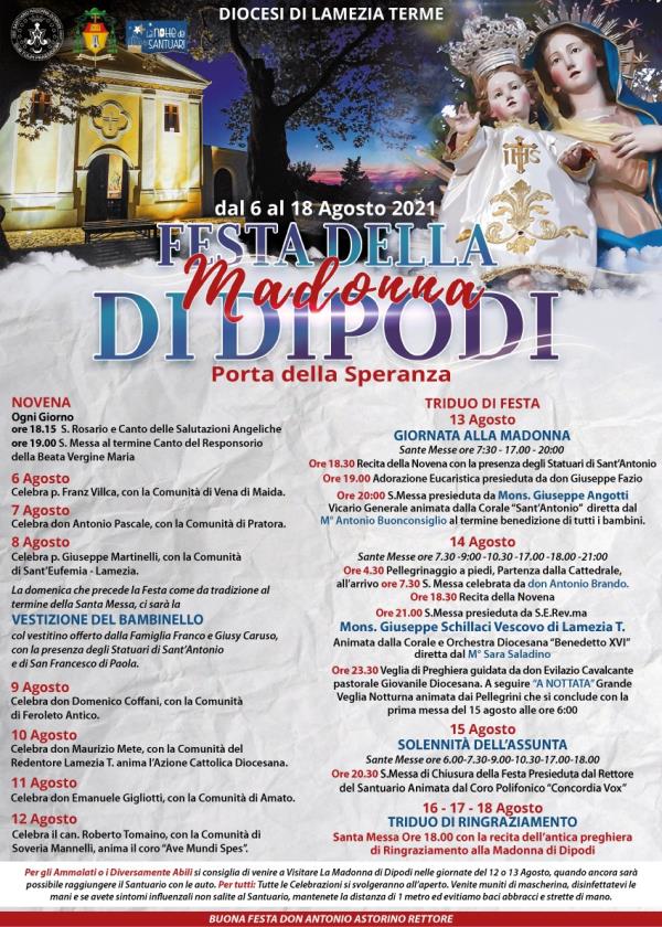 Lamezia Terme. Al via la novena della Madonna di Dipodi images Lamezia Terme. Al via la novena della Madonna di Dipodi