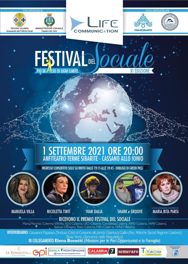 Cassano allo Ionio. Torna il Festival del Sociale alle Terme Sibarite images Cassano allo Ionio. Torna il Festival del Sociale alle Terme Sibarite