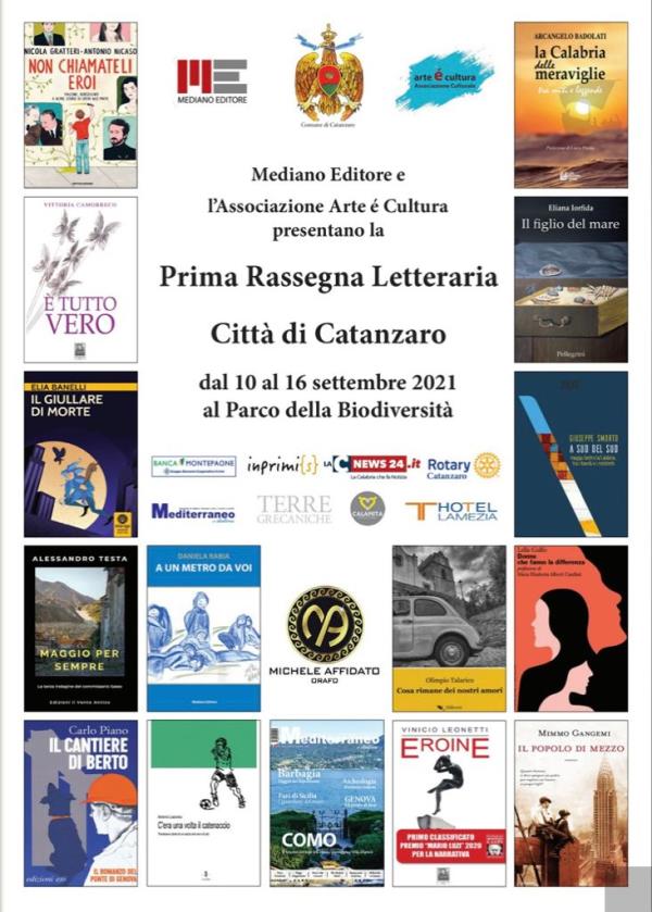 Parte oggi la prima Rassegna Letteraria Città di Catanzaro, un pomeriggio per entrare da protagonisti nel cuore della cultura images Parte oggi la prima Rassegna Letteraria Città di Catanzaro, un pomeriggio per entrare da protagonisti nel cuore della cultura