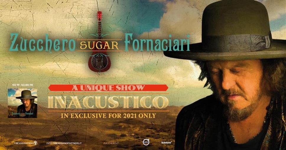 Roccella Summer Festival. Grande attesa per il concerto di Zucchero il 22 settembre al Teatro al Castello images Roccella Summer Festival. Grande attesa per il concerto di Zucchero il 22 settembre al Teatro al Castello