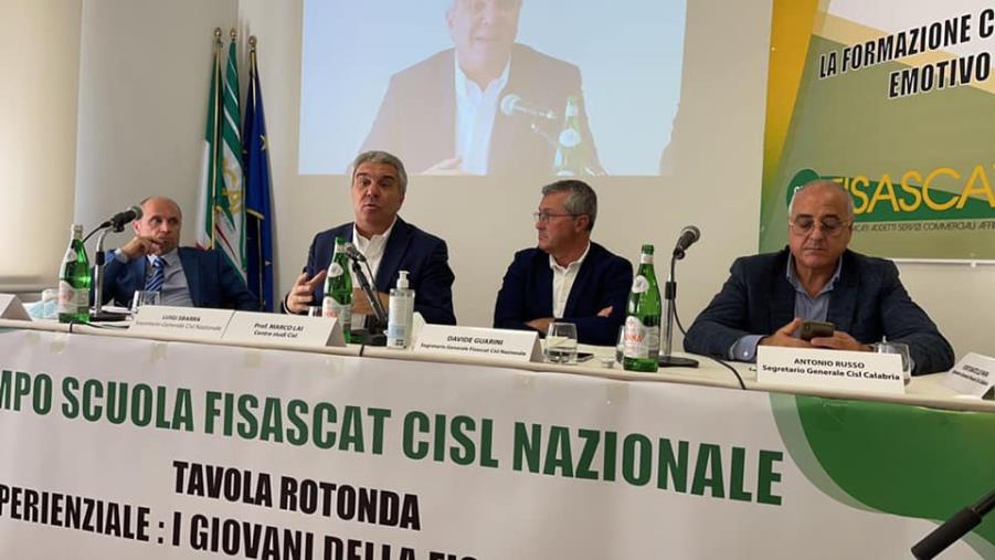 images Cisl, campo scuola a Gizzeria con il segretario nazionale Luigi Sbarra
