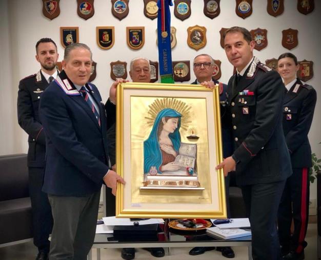 L'Associazione nazionale carabinieri di Vibo Valentia dona la "Virgo Fidelis" ai colleghi in servizio images L'Associazione nazionale carabinieri di Vibo Valentia dona la "Virgo Fidelis" ai colleghi in servizio