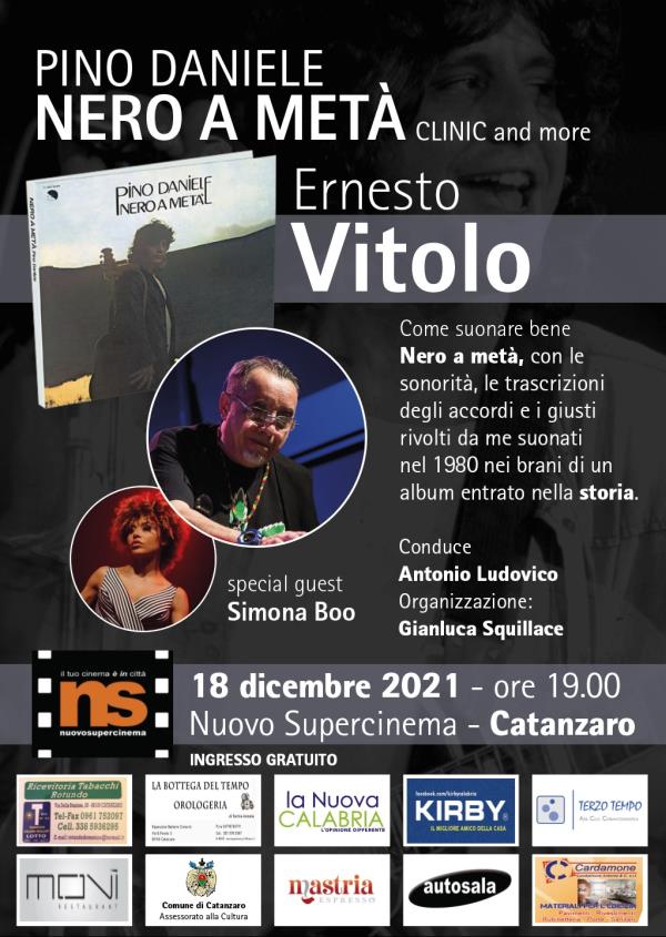 A Catanzaro una serata dedicata al grande Pino Daniele e ad uno dei suoi album leggendari images A Catanzaro una serata dedicata al grande Pino Daniele e ad uno dei suoi album leggendari