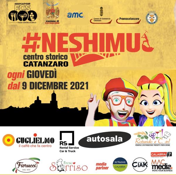 images Catanzaro, stasera è tempo di #NESHIMU e il centro storico si colora di blu 