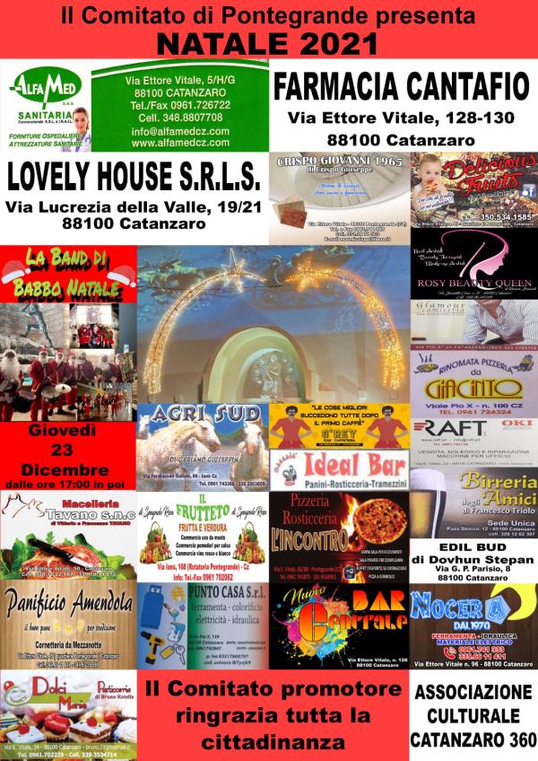 Catanzaro, Pontegrande in festa: giovedì arrivano i Babbi Natale images Catanzaro, Pontegrande in festa: giovedì arrivano i Babbi Natale