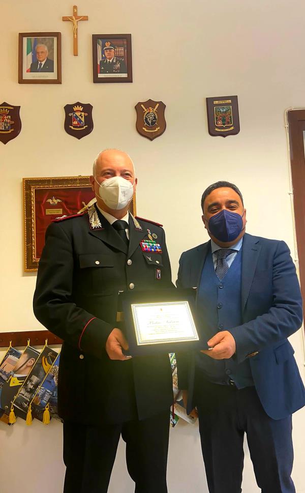 Il Comandante della Legione Carabinieri Calabria ha fatto visita al Comando Compagnia di Cirò Marina images Il Comandante della Legione Carabinieri Calabria ha fatto visita al Comando Compagnia di Cirò Marina