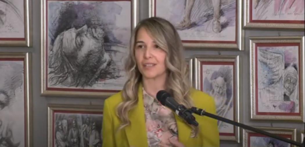 images Minoranze linguistiche in Calabria, presente anche il Comune di Caraffa con Serena Notaro al convegno nel Polo culturale "Mattia Preti" 