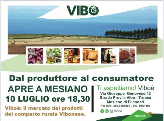 "Dal  produttore al consumatore": apre a Mesiano il  Mercato locale del comparto rurale vibonese   images "Dal  produttore al consumatore": apre a Mesiano il  Mercato locale del comparto rurale vibonese