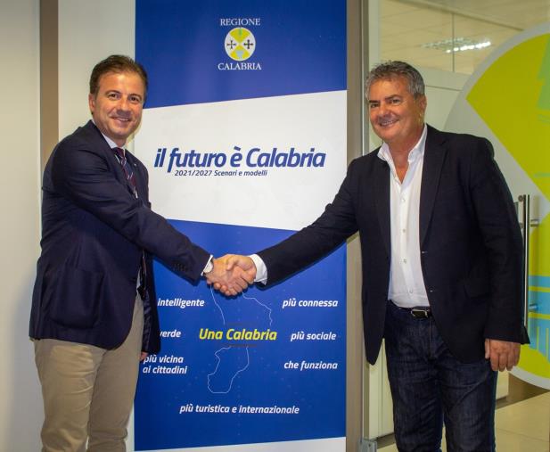 images Il presidente Mancuso incontra il segretario Uil Calabria, Santo Biondo: “Unire le forze per affrontare le sfide del momento”