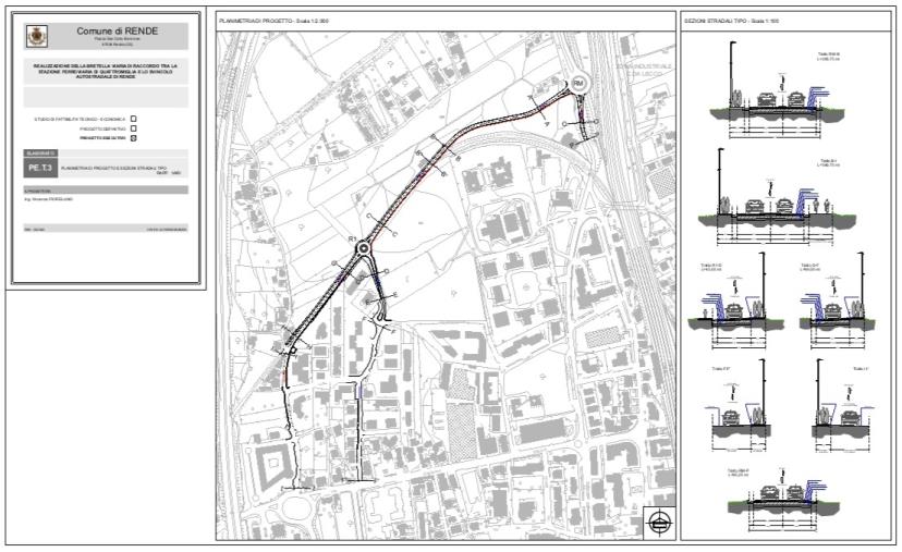 images Rende, a breve la realizzazione della bretella che collegherà la stazione di Quattromiglia allo svincolo autostradale