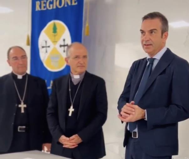 images Accordo Regione-Conferenza Episcopale, Marraffa: "La collaborazione con la Chiesa è fondamentale"