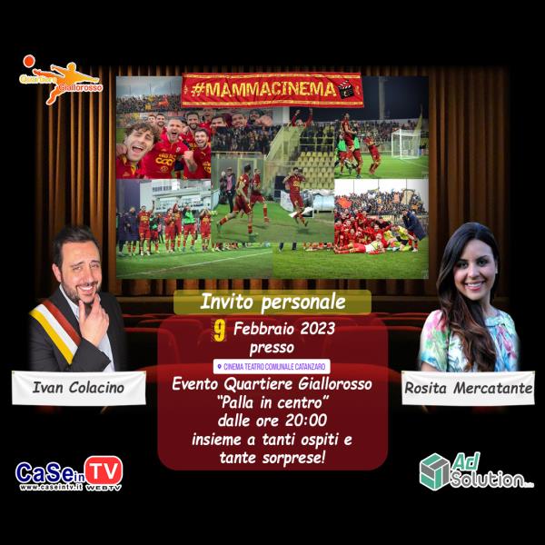 images Catanzaro, con Quartiere GialloRosso va in scena "Palla in centro"  
