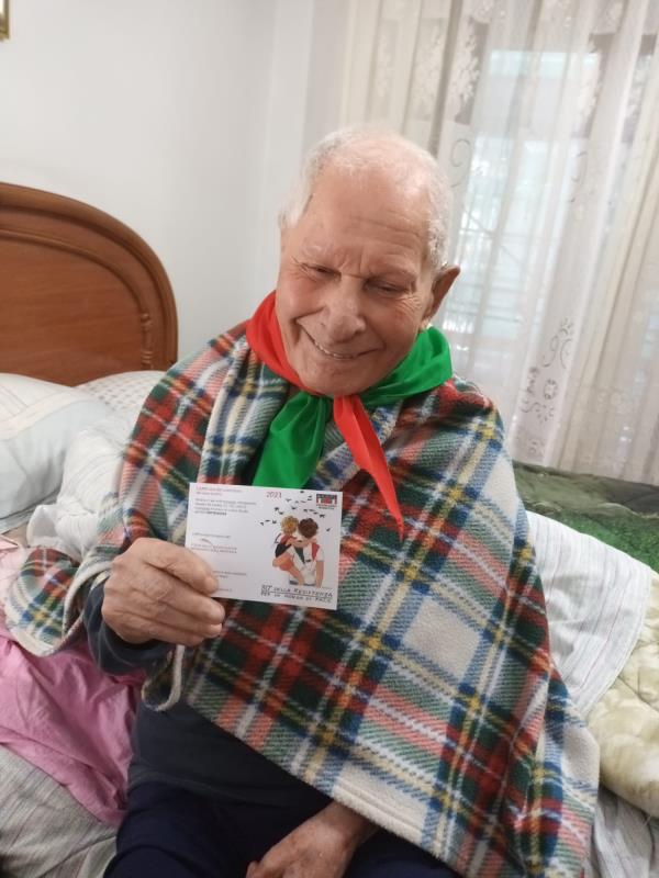 images L'ANPI di Catanzaro ha nominato socio "ad honorem" il partigiano Carlo Manente