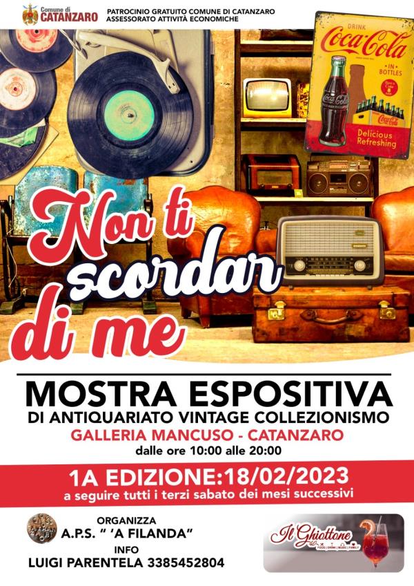 A Catanzaro "Mi ritorni in mente": la mostra dedicata agli amanti del vintage images A Catanzaro "Mi ritorni in mente": la mostra dedicata agli amanti del vintage