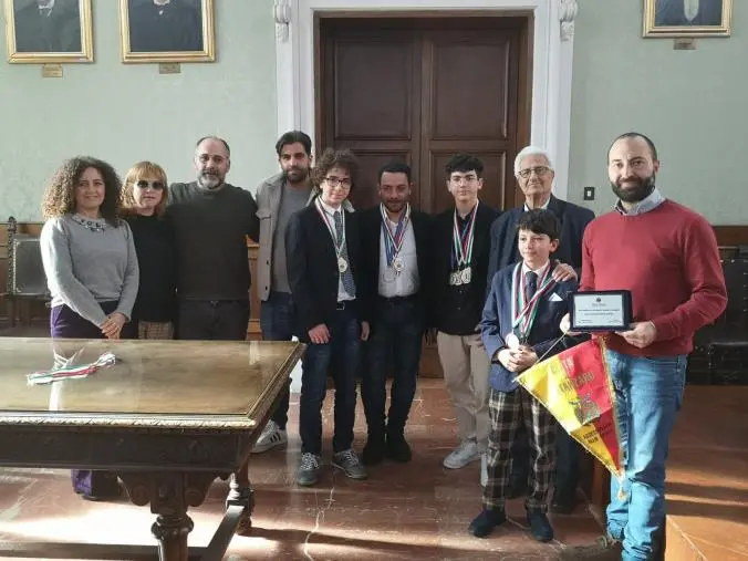 images Premiati a Palazzo De Nobili i quattro karateka della "Sport Ring Catanzaro" campioni nazionali