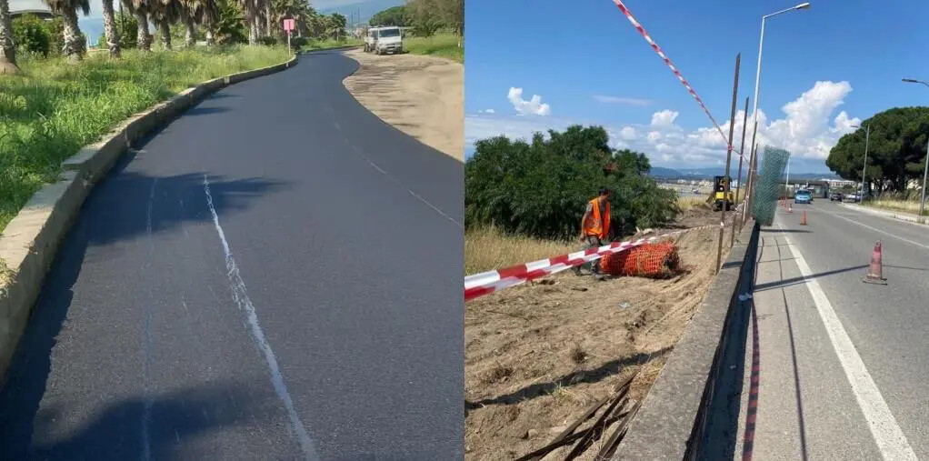 images Catanzaro, interventi nel quartiere Lido: bitumazioni, delimitazioni portuali e passerelle