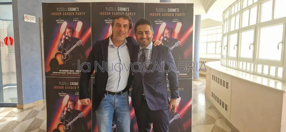 images Russel Crowe in anteprima nazionale a Catanzaro per il Mgff, Casadonte: "Orgoglio e opportunità per tutti noi"