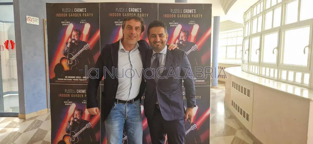 Russel Crowe in anteprima nazionale a Catanzaro per il Mgff, Casadonte: "Orgoglio e opportunità per tutti noi" images Russel Crowe in anteprima nazionale a Catanzaro per il Mgff, Casadonte: "Orgoglio e opportunità per tutti noi"