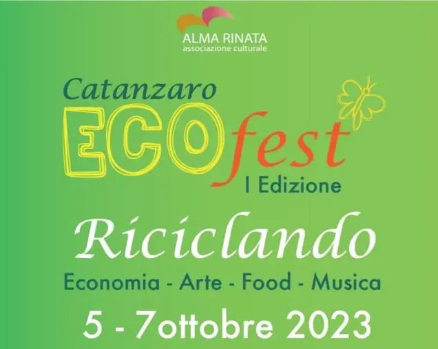 Ecocostenibilità e ambiente: tutto pronto per la I edizione di Catanzaro Eco Fest (IL PROGRAMMA) images Ecocostenibilità e ambiente: tutto pronto per la I edizione di Catanzaro Eco Fest (IL PROGRAMMA)