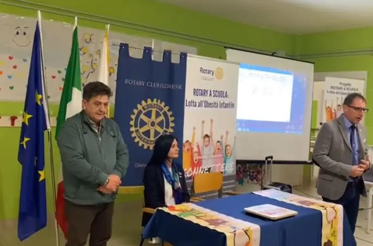images Lotta all’Obesità Infantile, il Rotary club di Locri promuove la campagna nelle Scuole 