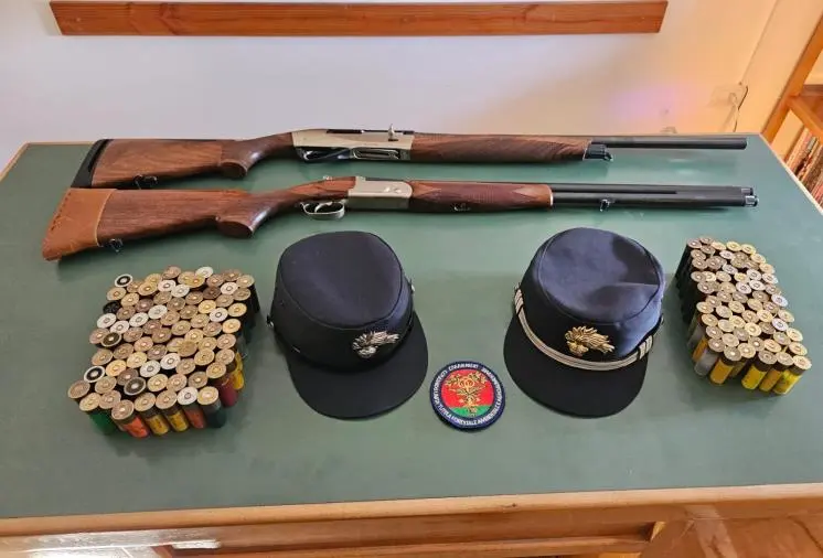 Cacciavano illegalmente nel Parco d'Aspromonte, 2 denunce images Cacciavano illegalmente nel Parco d'Aspromonte, 2 denunce