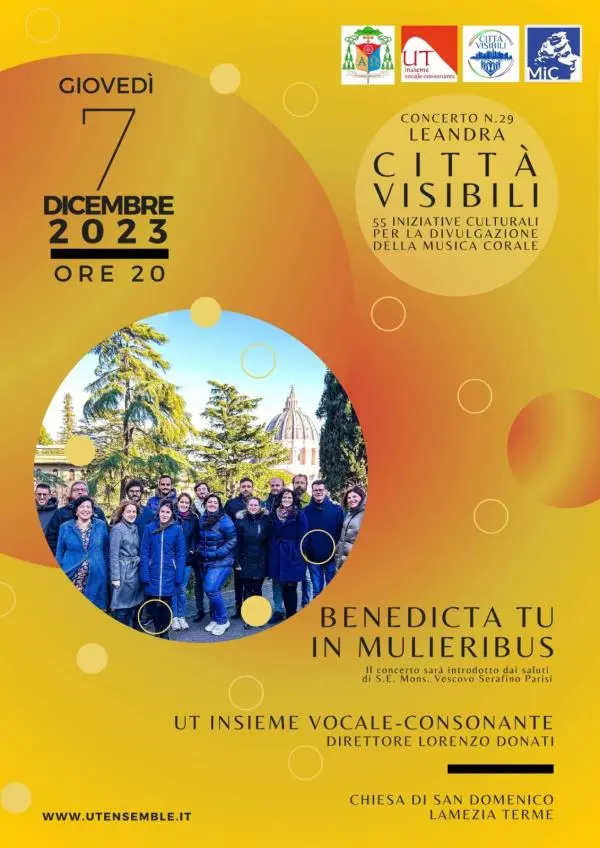 Lamezia ospita il concerto di musica Mariana “Benedicta tu in mulieribus” images Lamezia ospita il concerto di musica Mariana “Benedicta tu in mulieribus”