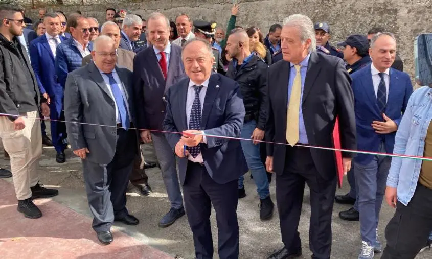 images Gratteri cittadino onorario di Portigliola nel Reggino: inaugurato un campo da calcio