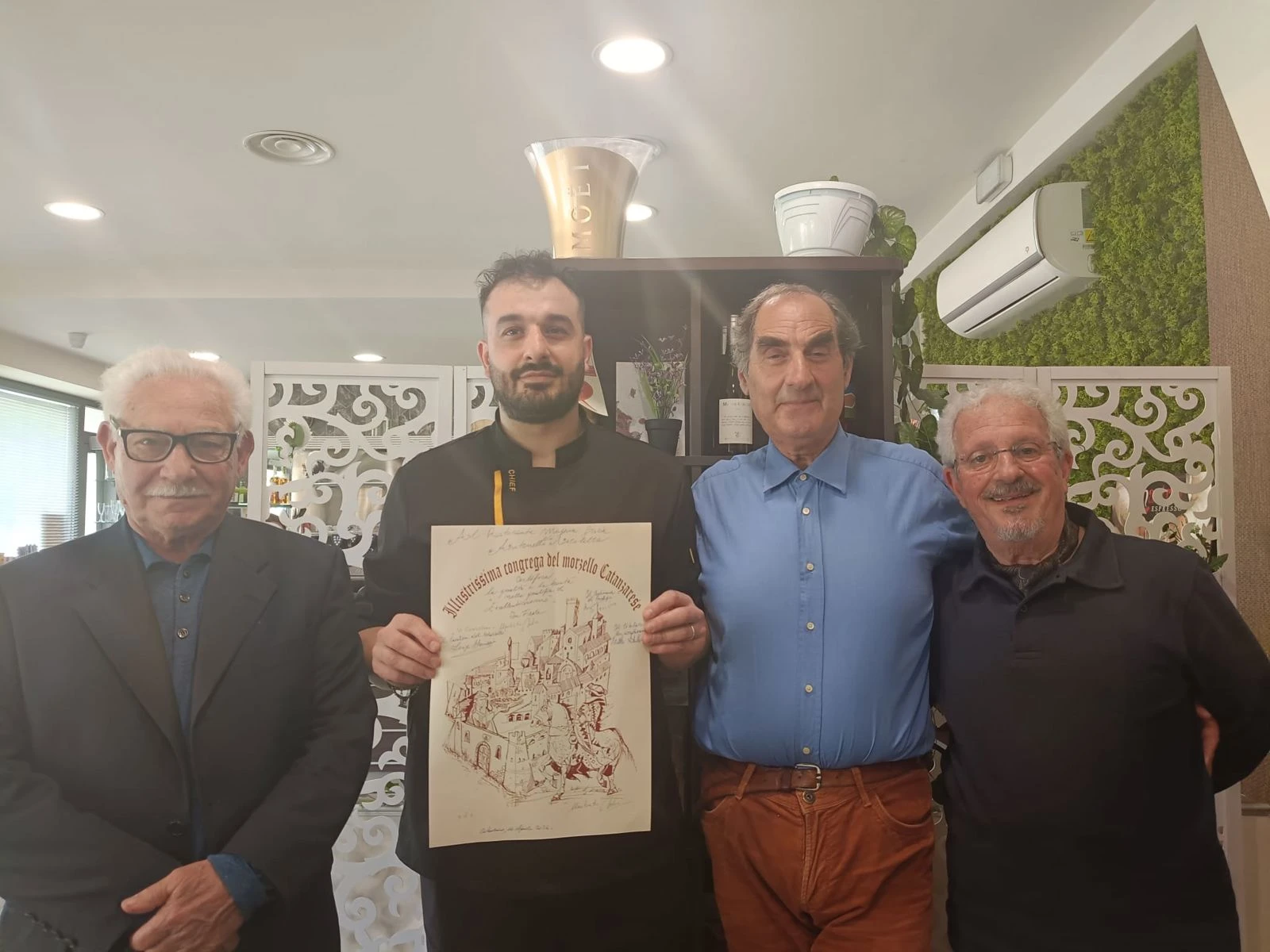 Incursione di gusto a Catanzaro, l'Antica Congrega del Morzello promuove lo Chef Nicoletta