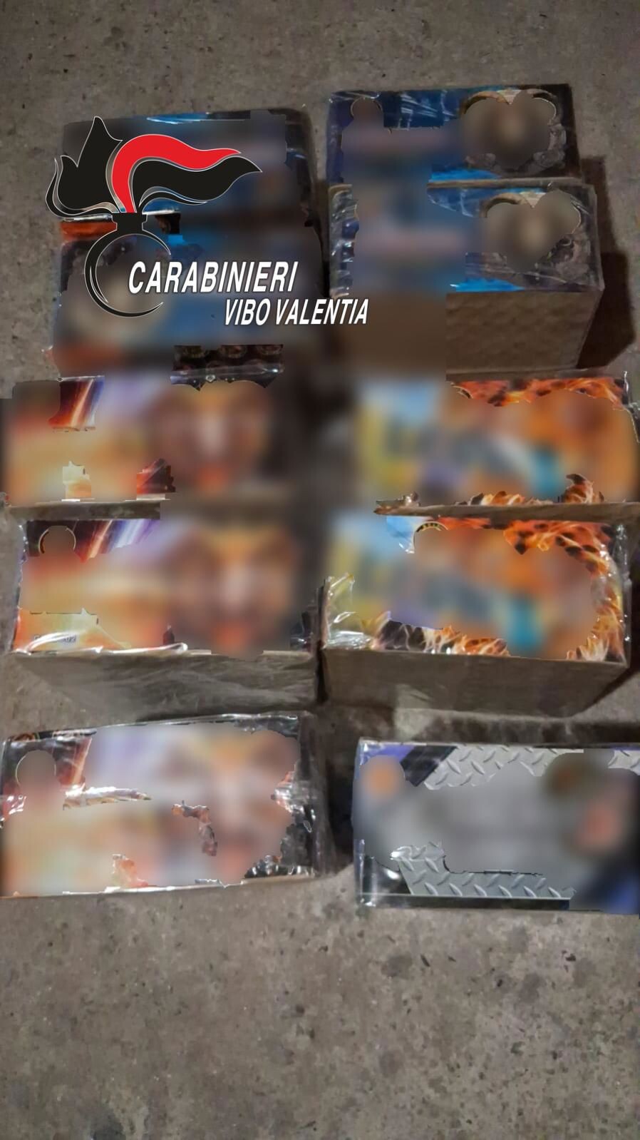 images Sequestrati 40 chili di botti illegali nel Vibonese 
