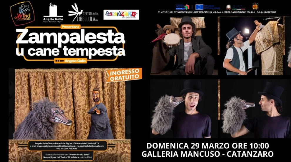 "Oltre il silenzio", Galleria Mancuso a Catanzaro rivive con il teatro dei burattini