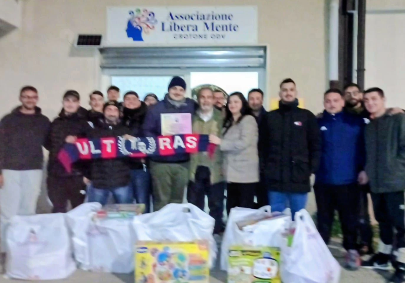 Crotone, dopo la donazione della Curva Sud arriva il plauso dell'associazione Liberamente 