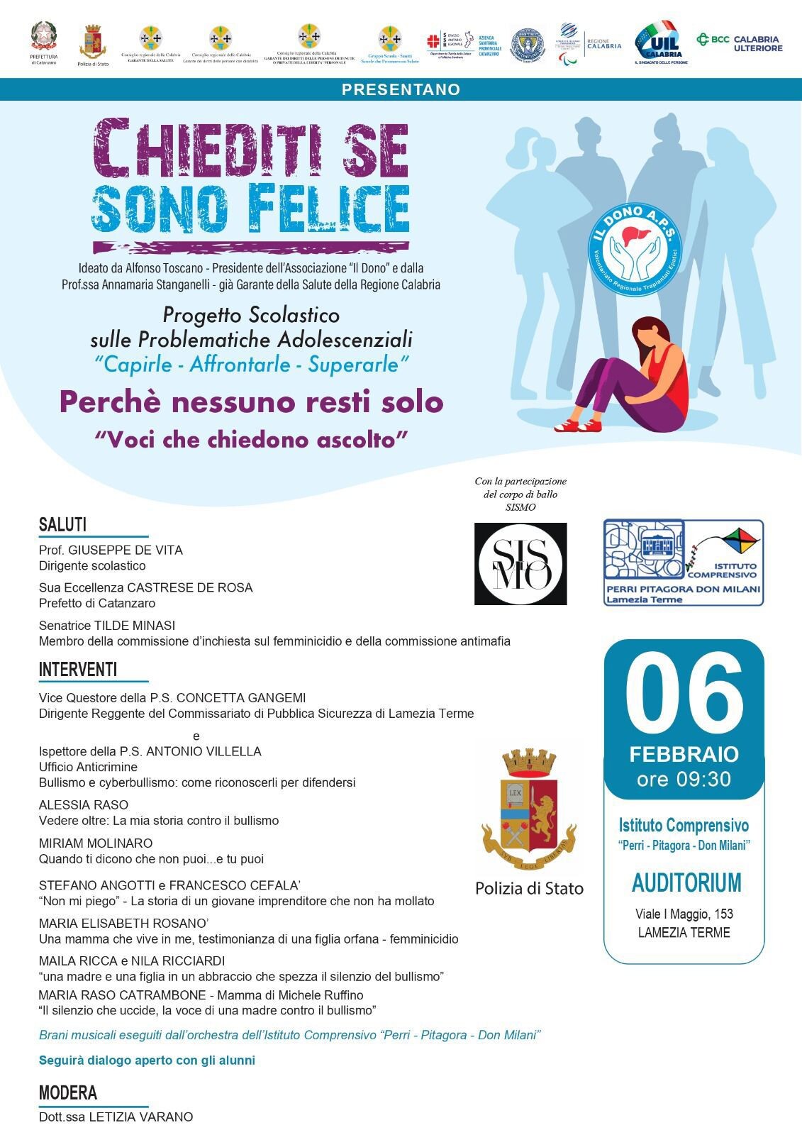 images “Chiediti se sono felice”: a Lamezia Terme il quarto appuntamento del progetto dedicato ai giovani