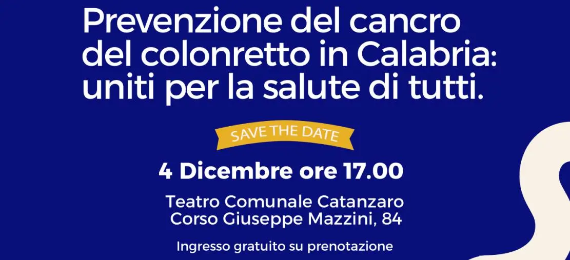 Cancro del colon retto, in Italia 24mila morti l'anno: a Catanzaro l'importante evento regionale di prevenzione images Cancro del colon retto, in Italia 24mila morti l'anno: a Catanzaro l'importante evento regionale di prevenzione