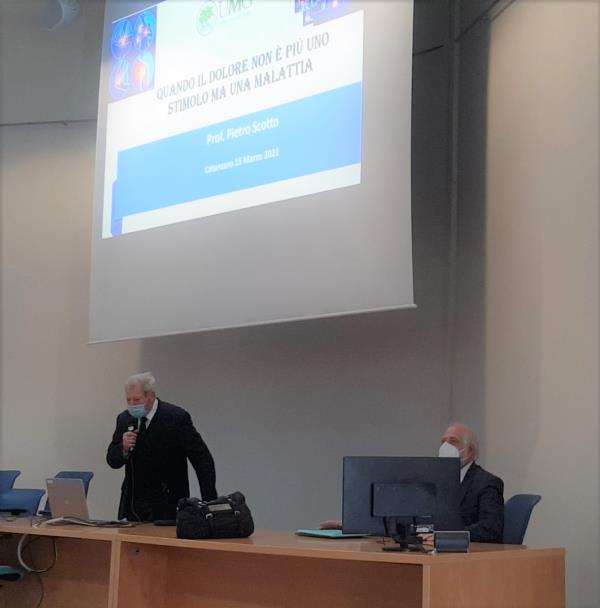 "Centro di terapia del dolore di primo livello", all’UMG il benvenuto al nuovo progetto con il seminario del prof Pietro Scotto images "Centro di terapia del dolore di primo livello", all’UMG il benvenuto al nuovo progetto con il seminario del prof Pietro Scotto