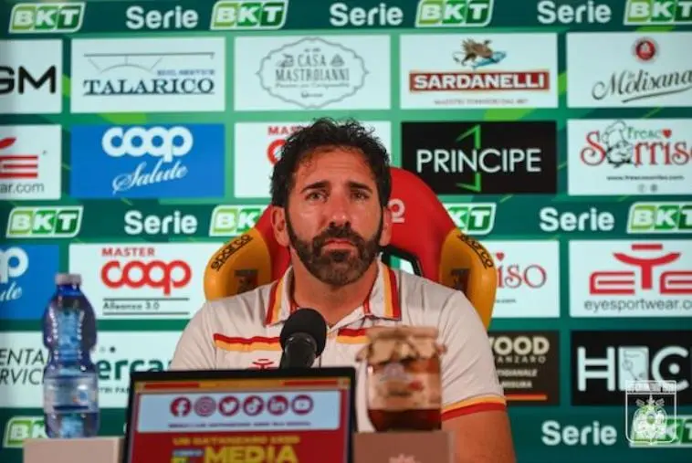 images Caserta prima del Modena: "Sono molto sereno, manca solo la vittoria"