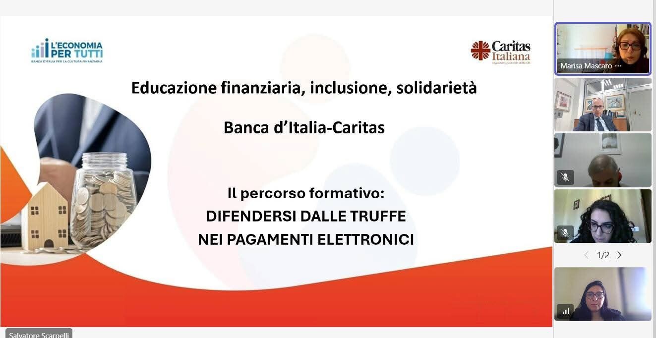 images Educazione finanziaria e di solidarietà, al via anche in Calabria il progetto della Caritas diocesana e Banca d'Italia