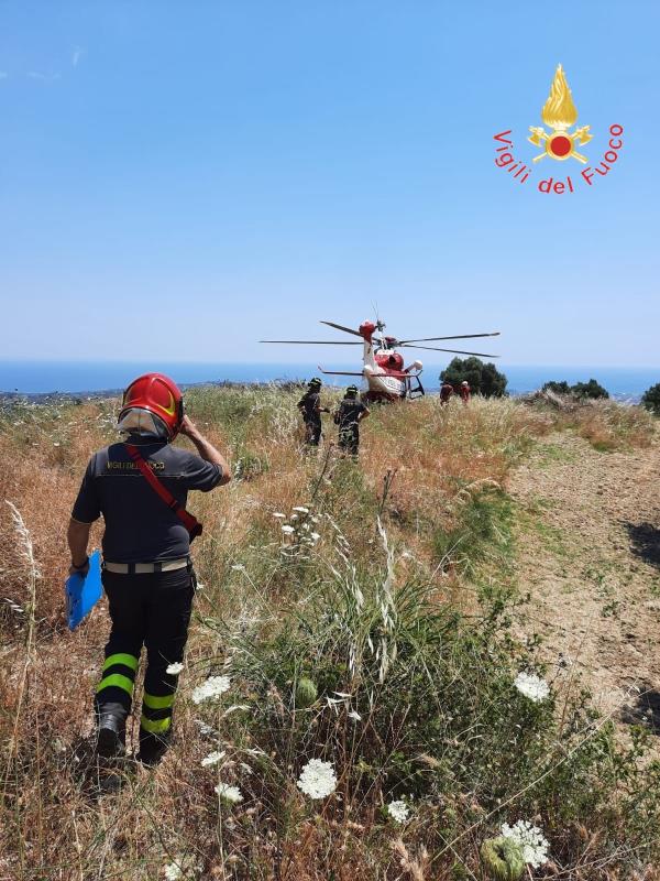 images Chiaravalle, vigili del fuoco impegnati con il recupero degli animali  