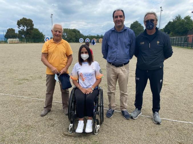 images Maida ha ospitato la campionessa paralimpica reggina Enza Petrilli