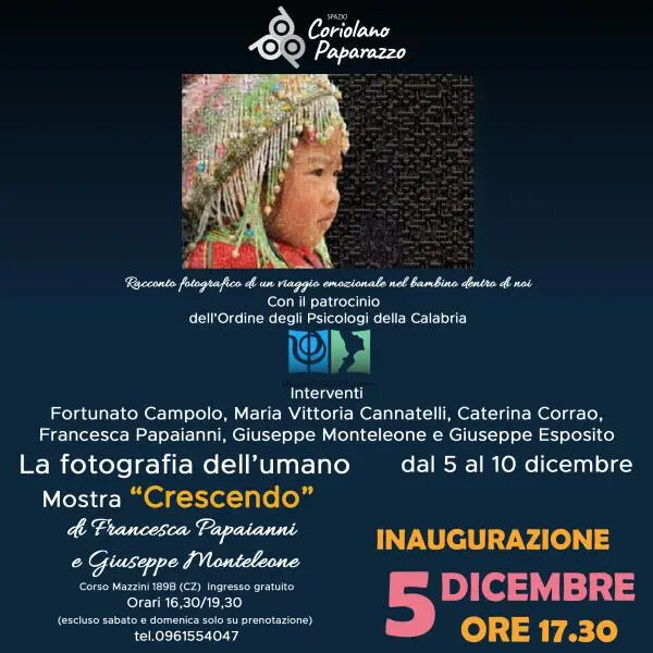 images Catanzaro, in mostra “Crescendo” nello spazio 'Coriolano Paparazzo'