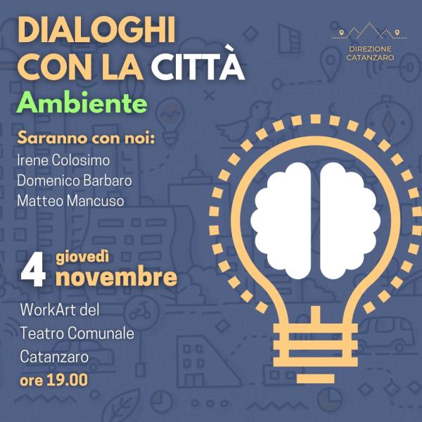 “Direzione Catanzaro”, oggi un altro focus: si parlerà di ambiente images “Direzione Catanzaro”, oggi un altro focus: si parlerà di ambiente