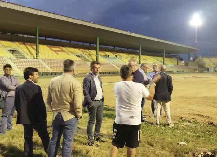 images Stadio Ceravolo, al via i lavori “serali”