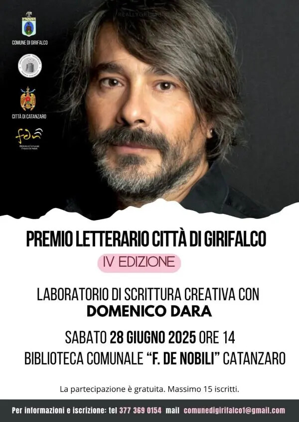 images A Catanzaro Laboratorio di scrittura creativa con Domenico Dara nella Biblioteca De Nobili