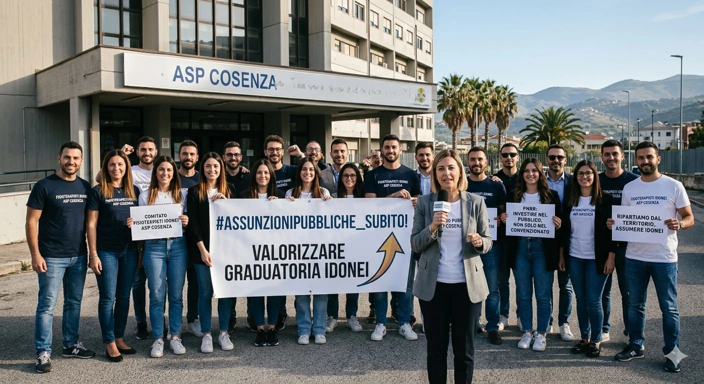 ADI in Calabria, il Comitato Fisioterapisti Idonei ASP Cosenza: "Target PNRR superati, si valorizzi la graduatoria pubblica esistente per l'assistenza domiciliare"