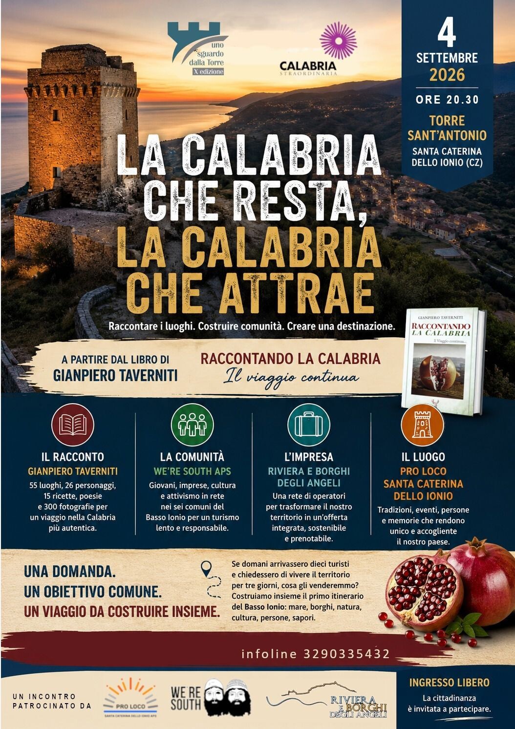 images La Calabria che resta e che attrae: alla Torre Sant’Antonio si ragiona sul futuro turistico del Basso Ionio