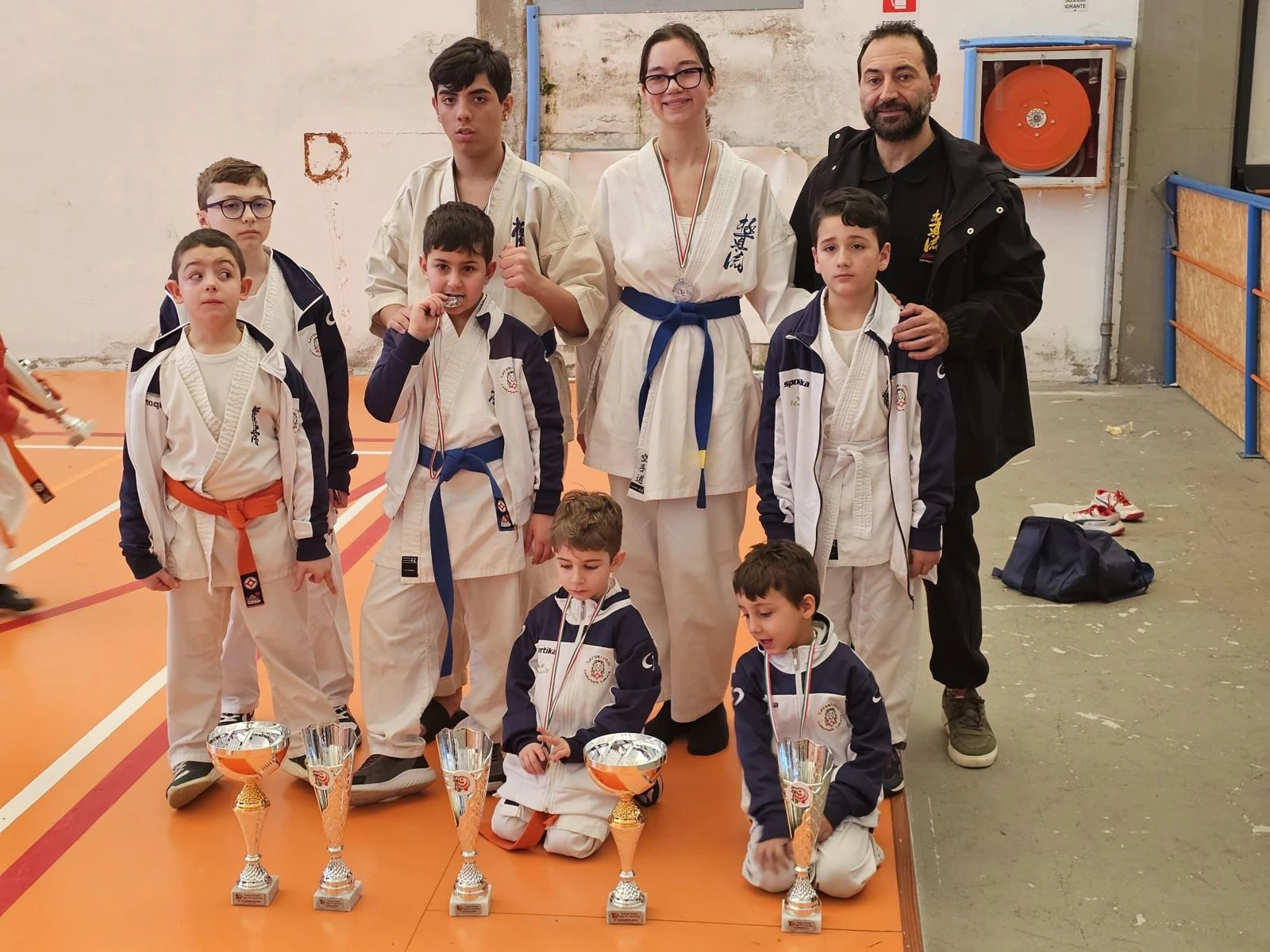 Catanzaro sul tetto del Kyokushinkai: sul podio&nbsp;la Sport Ring dello Shihan Danilo Russo