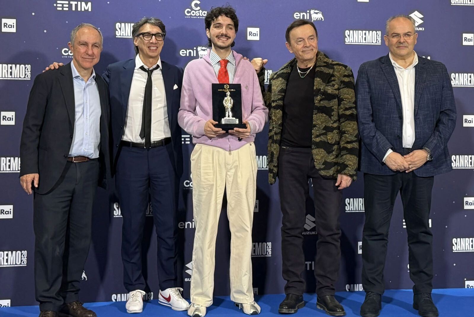 images Sanremo, a Mazzariello il Premio Enzo Jannaci realizzato da Affidato