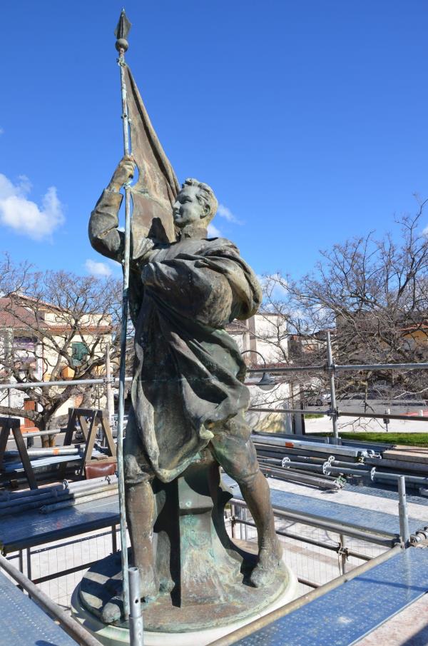 San Ferdinando, un cantiere di restauro per il monumento in bronzo di Francesco Jerace images San Ferdinando, un cantiere di restauro per il monumento in bronzo di Francesco Jerace