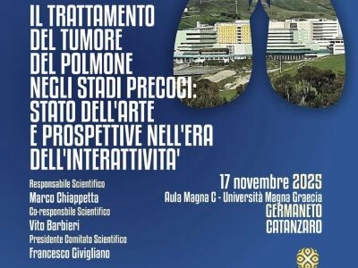 All'Umg il congresso medico sul “Trattamento del tumore del polmone negli stadi precoci” images All'Umg il congresso medico sul “Trattamento del tumore del polmone negli stadi precoci”